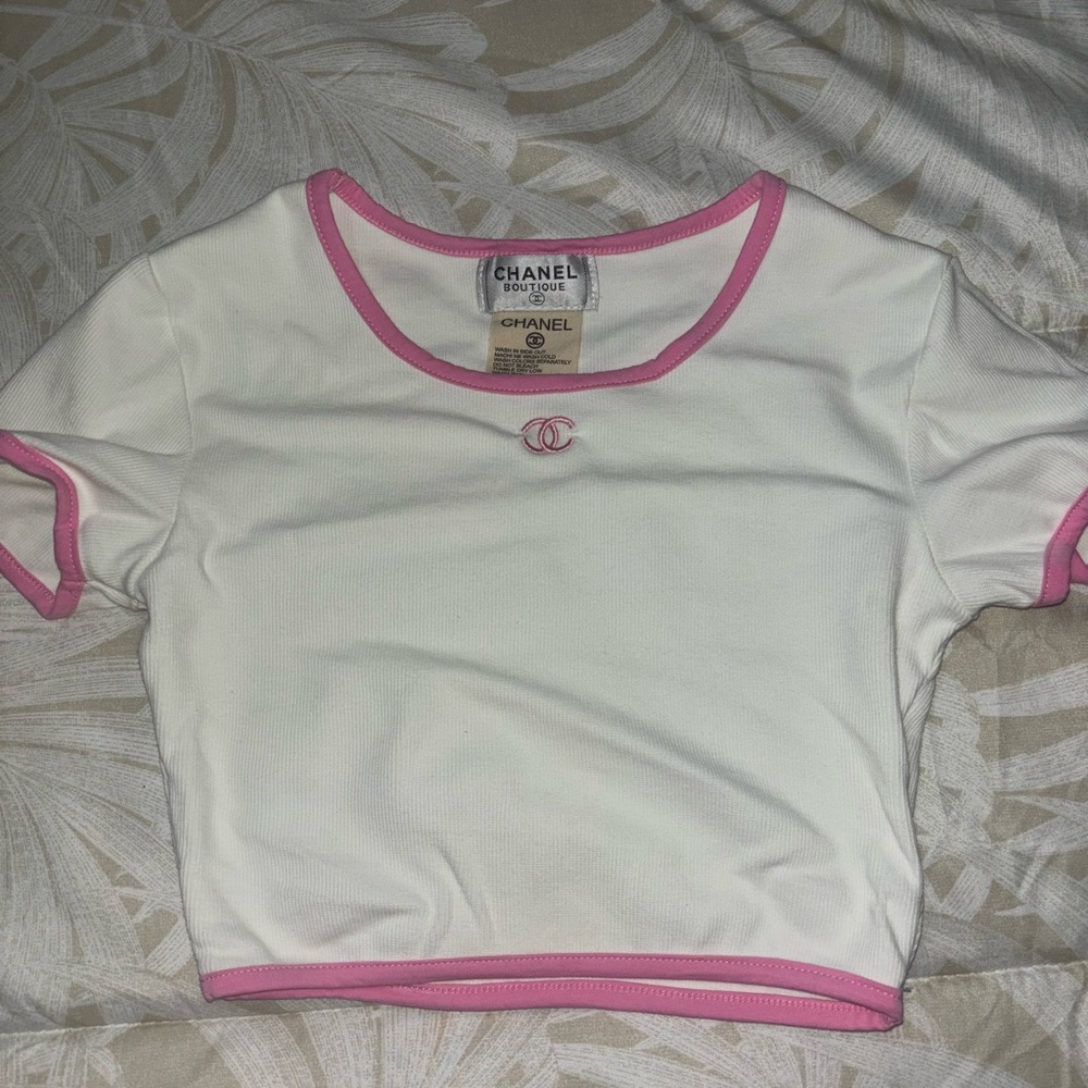 Authentic Chanel crop top